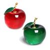 TOMMYFIELD Red Crystal Apple Figurine, Christmas Ornament (63cm, Green) [Parallel Import]