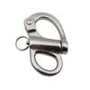 Stainless Steel Swivel Snap Shackle Rings RotarySpring Hook 35/52/69/96mm