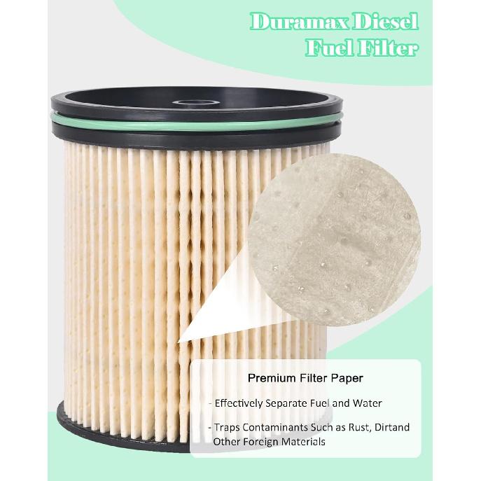 Fuel Filter Replacement for 2017-2025 1500 2500HD 3500HD Cruze Suburban Tahoe Yu