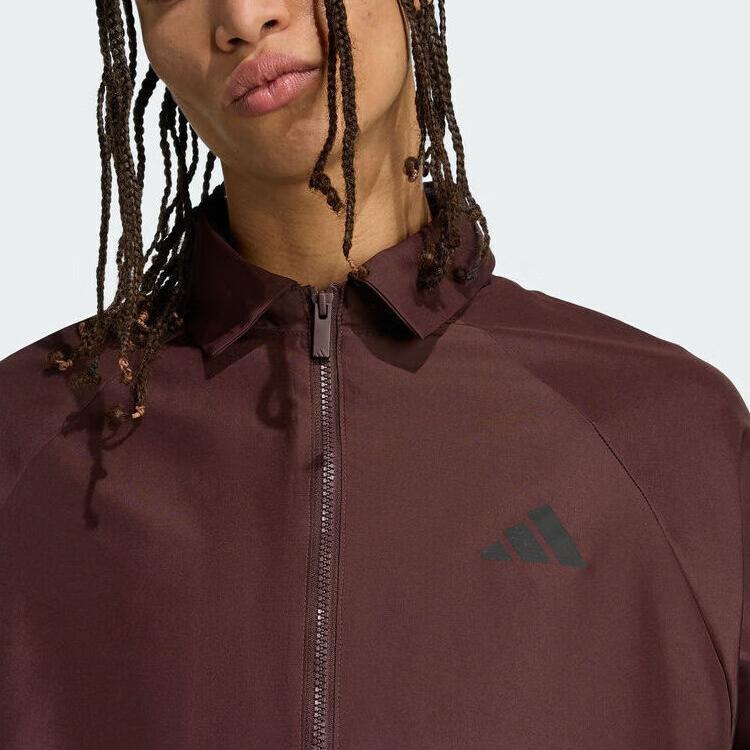 adidas Sports Lifestyle Comfortable Versatile Polo Neck Breathable Zipper Jacket Men Jackets KB7621
