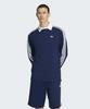 Adidas 3-Stripe Rugby Long Sleeve Polo - Night Indigo / Ke3574
