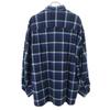 Name. made in Japan Long sleeve Check shirt 1 Navy Men's Used
