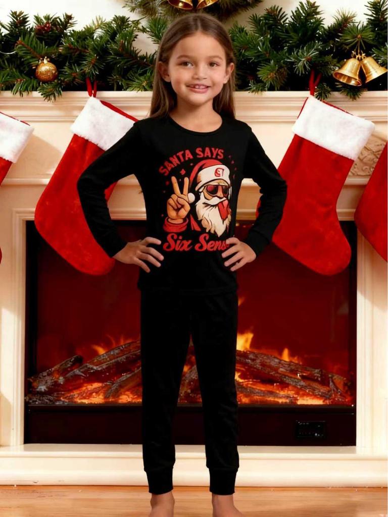 67 Style European & American Christmas Pajamas Set
