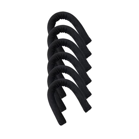 6 stk No Heat Hårkrøller Kvinner Jenter Sovende Hår Krøllestang Lazy Stort Bølget Hår Pannebånd Frisørverktøy