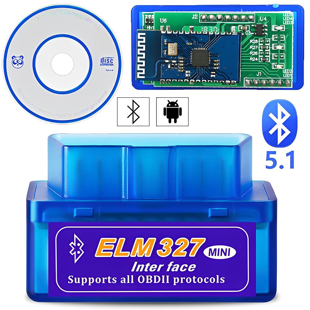 Super Mini ELM327 Bluetooth V2.1 OBD2 Instrument de diagnosticare auto ELM 327 Bluetooth pentru Android/Symbian pentru protocolul OBDII