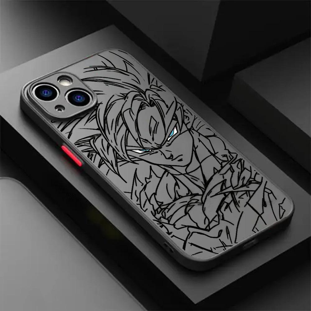 

Cool Anime D-Dragon Balls Phone Case For IPhone 17e 17 16e 16 15 14 13 12 11 Mini Pro Air Max X XR 7 8 6 Plus Matte Clear Cover iPhone 11