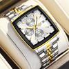 Fashion Mens Watches Top Brand Luxury Luminous Waterproof Chronograph Date Man Wristwatch Outdoor Sports Men Quartz Watch