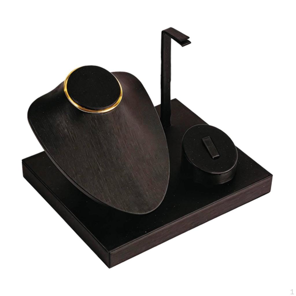 Jewelry Display Mannequin Stand Ear Holder Storage Necklace Organizer Showcase for Showroom