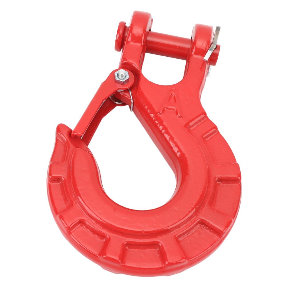 Trailer Chain Hook 3 8in Alloy Steel 15T Versatile Secure Connection Safety Chain Hook for Truck Transport Tow Winch