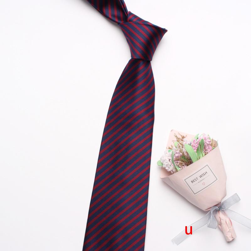 Business Dress Suit Tie Men'S Polyester Red Wedding Tie