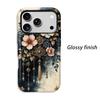 Antique Filigree Tassel Pendant Art Graphic Film Aesthetic Protective Shockproof Bumper Phone Case For iPhone 14 15 16 Pro Max Plus