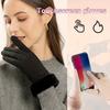 Ladies' winter and autumn outdoor warm gloves, thick and warm, available in four colors.