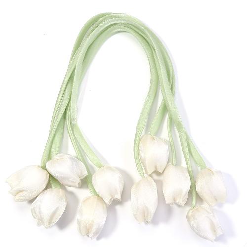 Tulip Buds Hot Diamonds Gypsophila Bilateral Ribbons Hair Loops Head Ropes Hairpins Shoes Hats Bags Toys Clothing Accessories