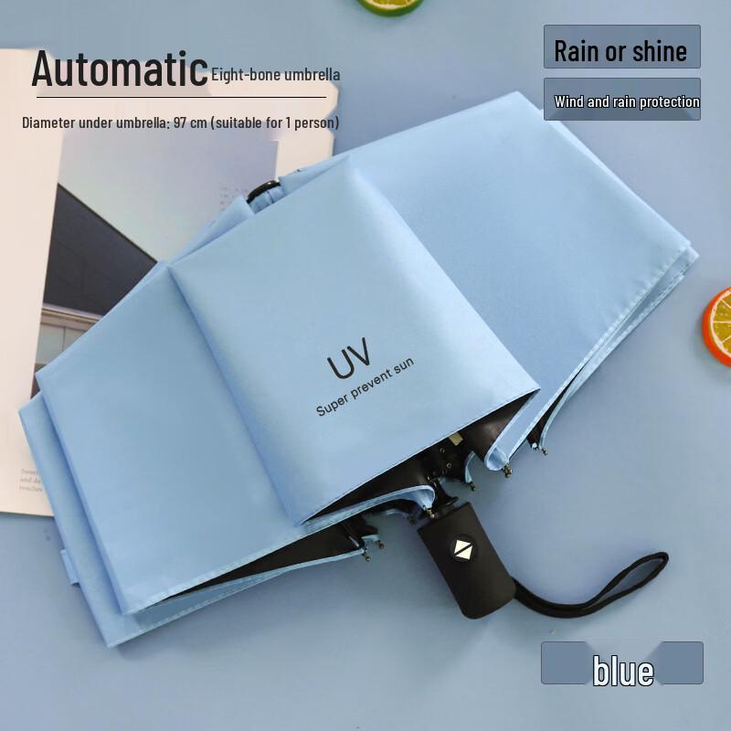 SPACEXPERT Automatic UV Protection Sun & Rain Umbrella