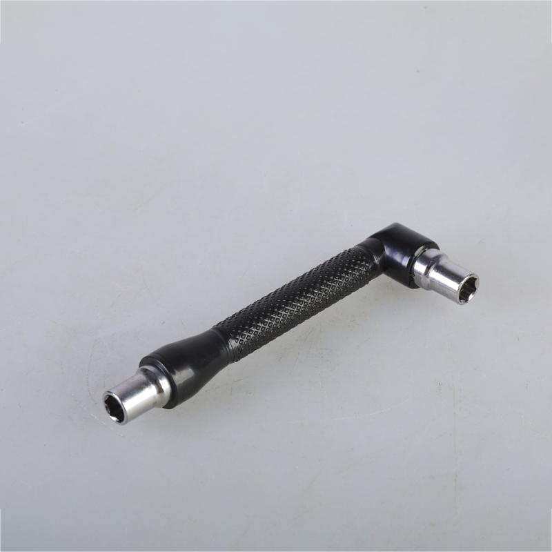 L-förmiger Doppelkopfschraubendreher Legierter Stahl für Möbelmontage und Elektronikwartung