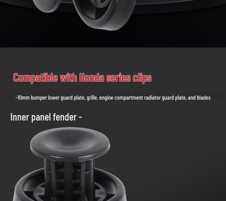 Honda Civic Fit Stoßfänger & Kofferraumklappen-Clips Befestigungselemente