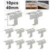 For Power Generation Increase Stainless Steel Solar Clips Solar Panel Water Guide Long-lasting For 35mm Solar Panels
