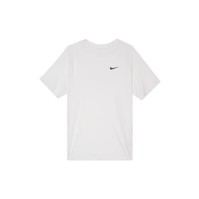 Dri-FIT Ready Solid Quick-Dry Comfort Training Short-Sleeve T-Shirt Men Tops White DV9816-100