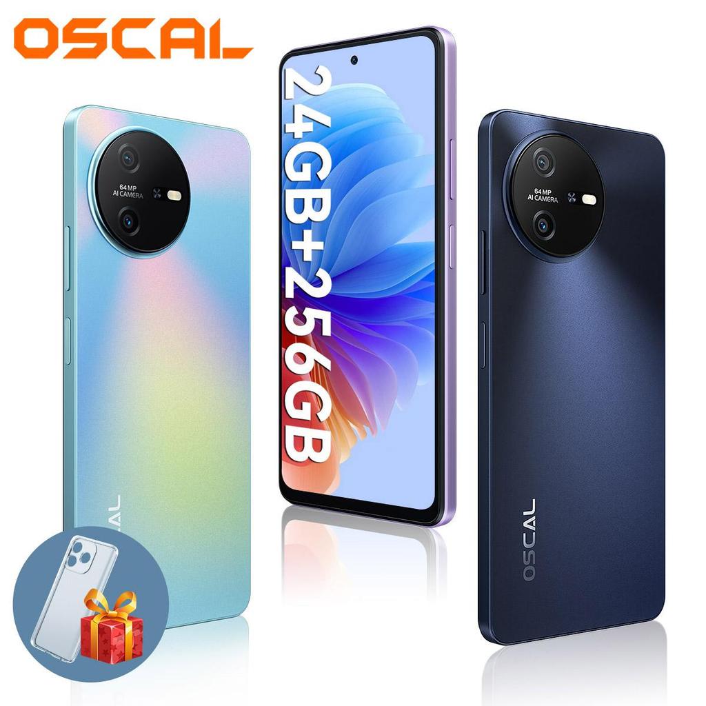 OSCAL TIGER 12 Android13 MTK Helio G99 6.78'' 120Hz 2.4K Display 24GB(12+12) 256GB 64MP 5000mAh Battery NFC