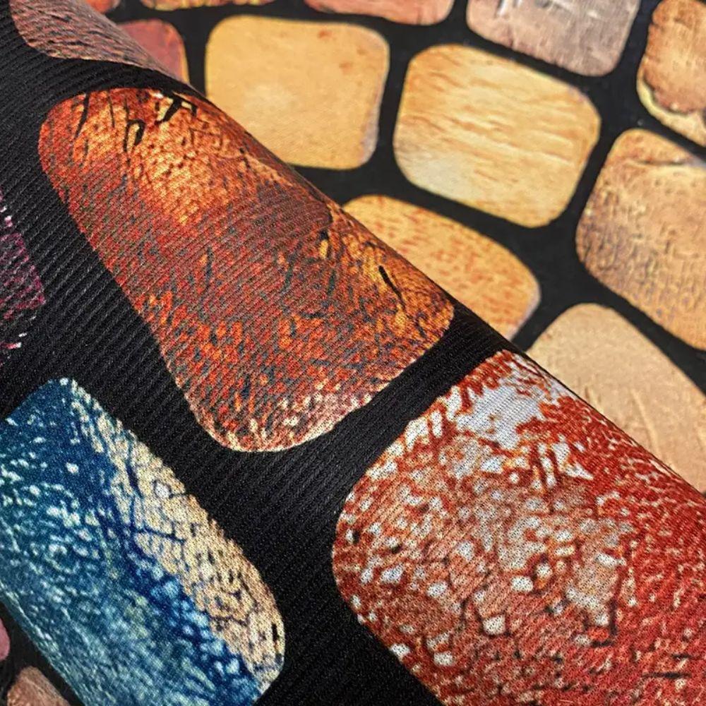 Bohemian Half-Circle Doormat Front Door Entryway Rug Easy-Clean Non-Slip Indoor/Outdoor Welcome Mat Home Decor