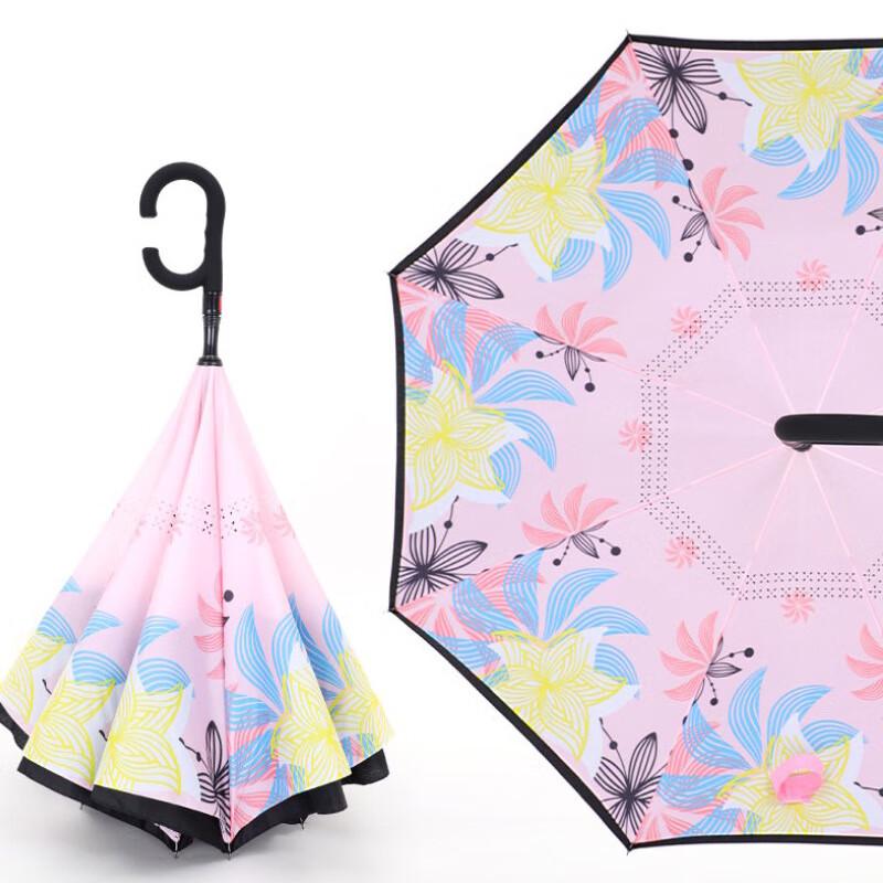 Nanqiao Creative Double-Layer Automatic Reverse C-Handle Umbrella