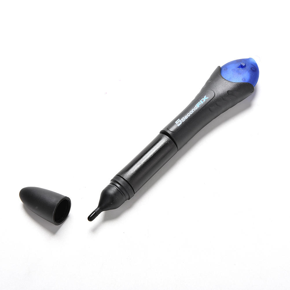 1Pc Fast To Use Flexible Dries Clear 5 Second Fix Glue Cures With Uv Light