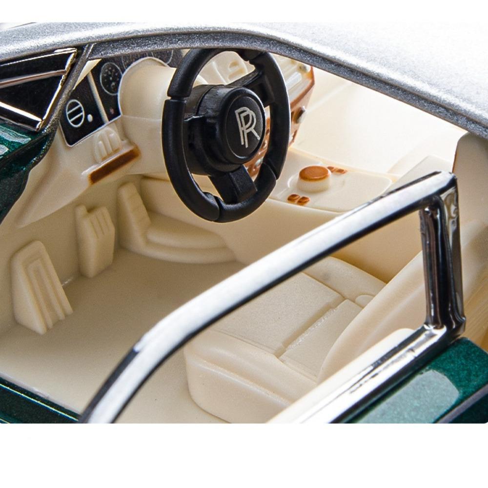 1/22 Legering Bilmodell Leksaker Rolls Royce Wraith Signage Lyx Diecast Metal Model Collection Simulering Ljud Ljus Barn Presenter