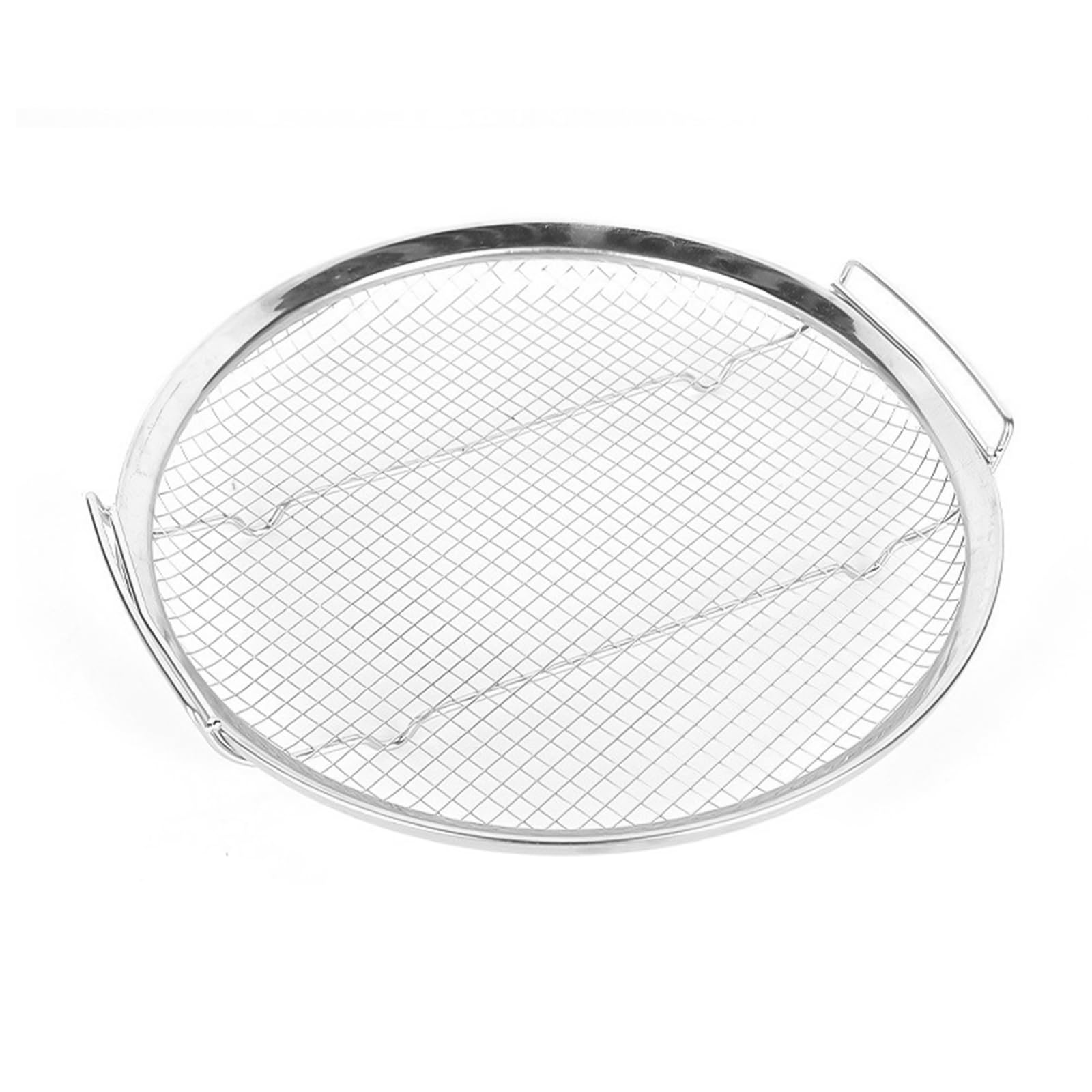 Kasanidika Steamer Steaming Frying Pan Multifunctional Food Steaming Fried Draining Water and Dishwasher Stainless Frying Pan with Steaming Basket