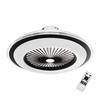 Zephyr Schwarz 48W LED + Fernbedienung Deckenventilatorlampe