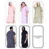 Unisex Quick-Dry Microfiber Hooded Poncho Towel for Adults – Ideal for Beach, Swimming, Diving, and Changing.