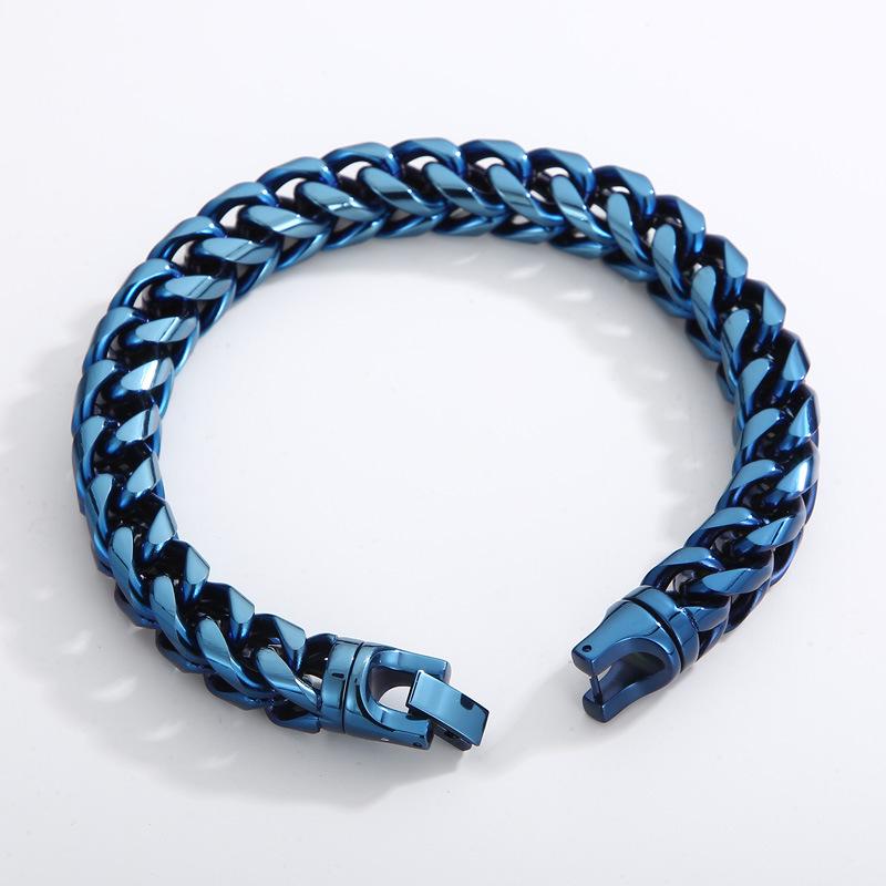 Trendy Minimalist Dragon Bone Chain Titanium Steel Bracelet