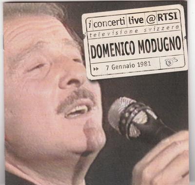 CD DOMENICO MODUGNO - Domenico Modugno Live 5020962 Sony Music Ente 2001 Austria Pop Used