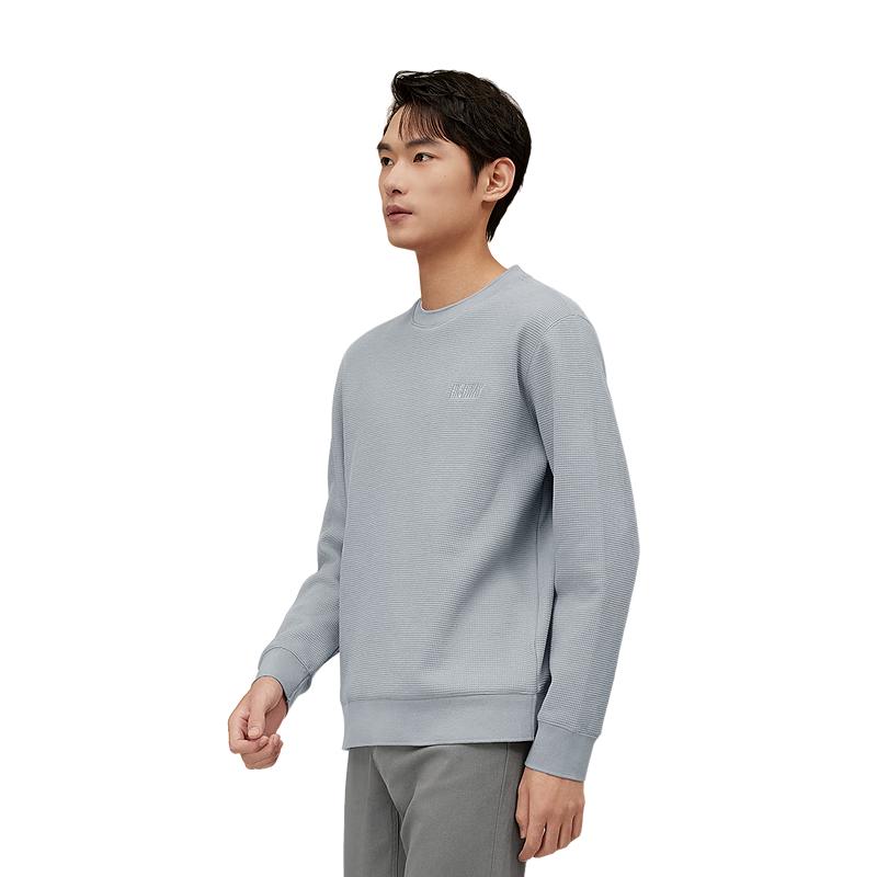 

Мужской флисовый пуловер вафельной текстуры Hongdou 3XL