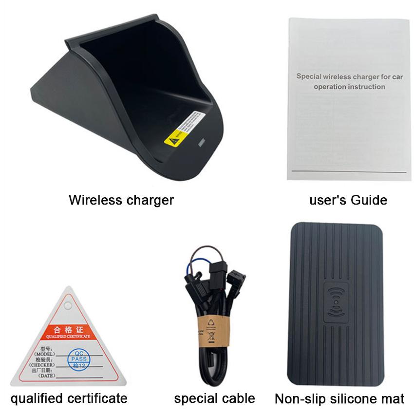 

Для Mercedes-Benz MB A Class B Class GLA Class 2014 2015 2016 2017 2018 2019 15 Вт QI быстрое беспроводное зарядное устройство для телефона автомобильные аксессуары