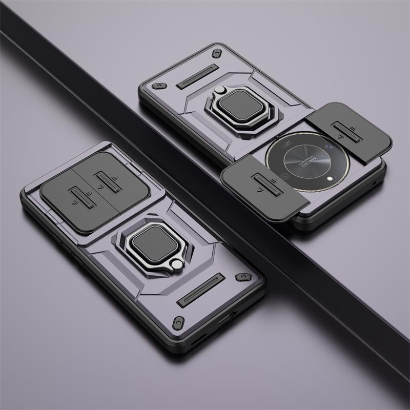 

Чехол для Honor X9b с металлическим кольцом-держателем и защитой для камеры, чехол для телефона для Honor X9b X9a Honor X9b Armor, противоударный чехол на заднюю панель For Honor X9b 5G