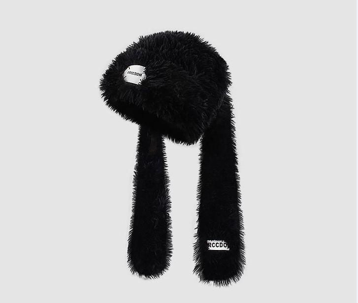 Cute Long Eared Winter Hat With Scarf For Girls Warmth And Windproof Protection