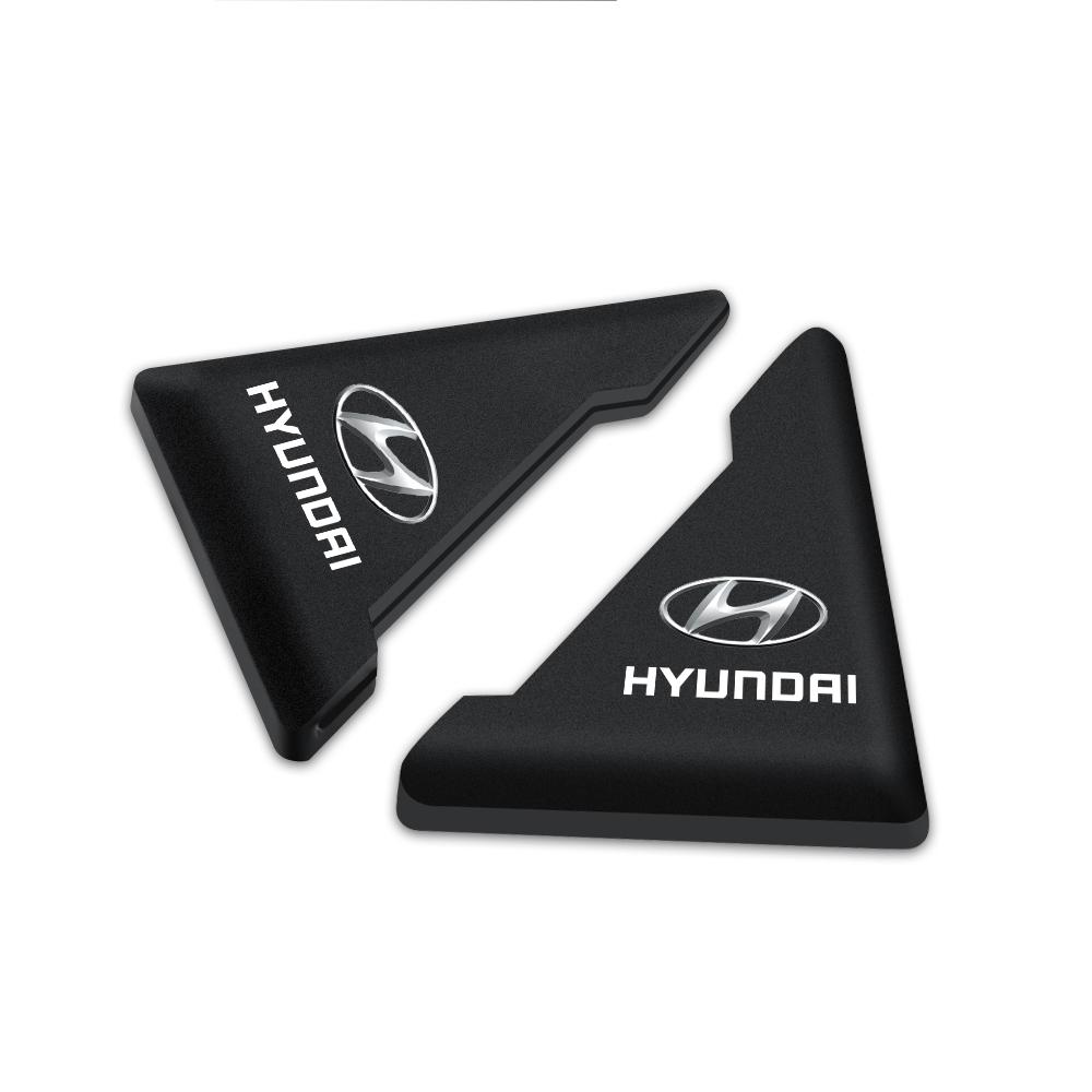2/4pcs Car Door Corner Protection Sticker Prevention Collision Scratch Cover For Hyundai N-LINE I10 I20 I30 I40 IX20 IX35 Tucson MM15