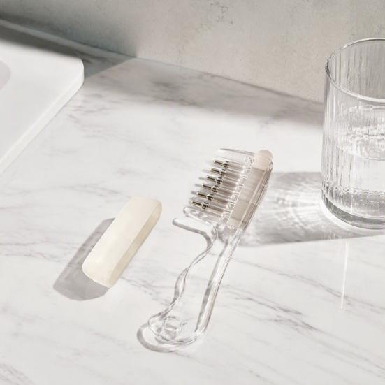 Refillable Hair Comb Oil Applicator Comb, 6 Roller Ball Tips, Scalp Care Tool Minoxidil Massage for Men Women Essential