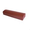 Coussin semi-cylindrique traversin rembourré avec housse en cuir facile à nettoyer Demi-lune