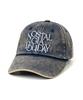 EXPRESSHOLIDAY Nostalgia Washed Ball Cap_Navy