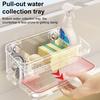 Yousheng Kitchen Sink Organizer Drain Rack with Suction Cup Strong Load-bearing Simple Installation Self-draining Shelf Sponge Holder