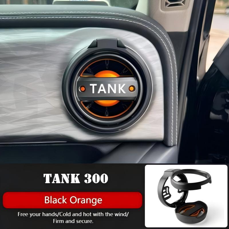 Specially Used For Tank 300 Original Quality Exclusive Creativity Vehicle-Mounted Hidden Water Cup Holder Air Vent Cup Holder