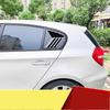 Bil Bakre Triangulärt Fönster Solskydd Kåpa Trim Lameller Persienner För BMW 1-serie E87 2005-2011 Blank Svart-M53K