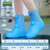 1Pair Tpu Shoe Cover Rain Boots Cover Waterproof Non-Slip Shoes Protector Outdoor Reusable Thickened Footwear