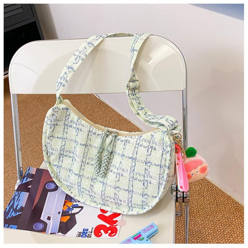 

Осенне-зимняя сумка для мобильного телефона большой вместимости, легкая и повседневная универсальная наплечная сумка для девушки, милая сумка-пельмень для выхода, сумка-мессенджер для женщины зелёный