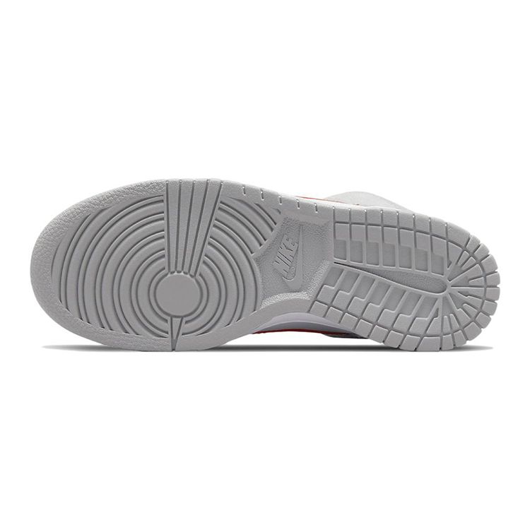 Nike Dunk High SE GS Athletic Club - Light Smoke Grey Gym Red Kids Sneakers White DH9750-001
