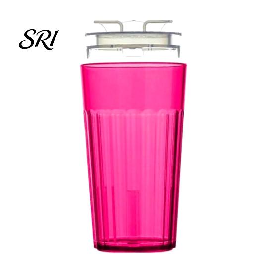Spill Proof Training Cup No-Spill Sippy with 360 Smart Edge Rim Plastic Toddler Transition Baby Weaning Safe Open for Toddlers No Valve