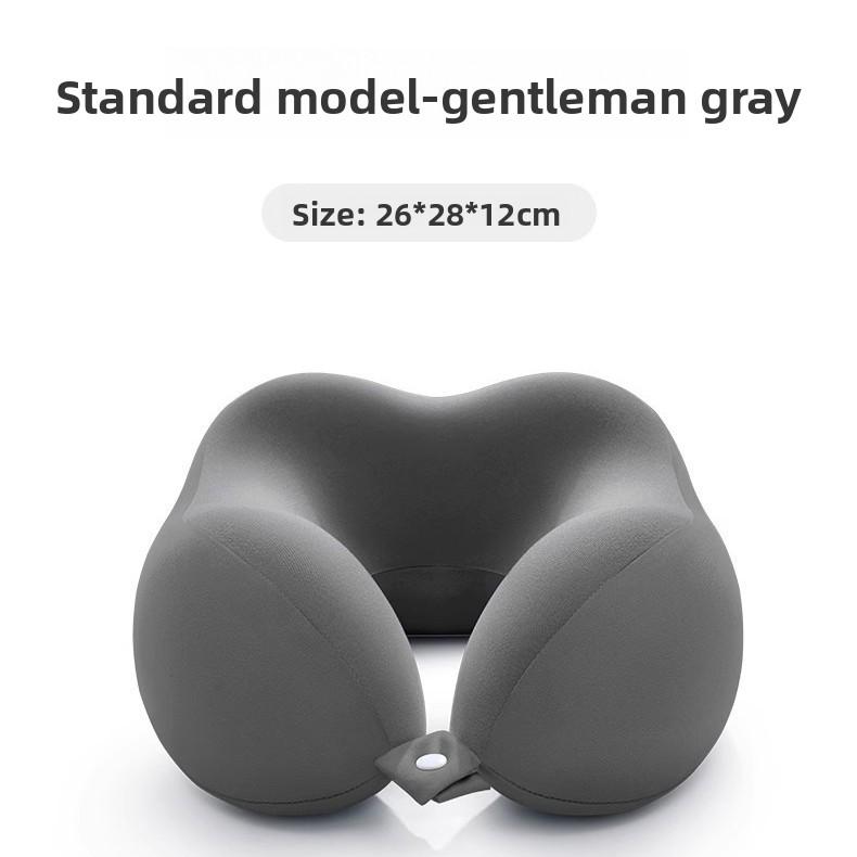 Memory Cotton U-shaped Pillow Travel Neck Pillow Airplane Sleeping Pillow Neck Pillow Cervical Spine Neck Pillow Portable U-shaped Pillow