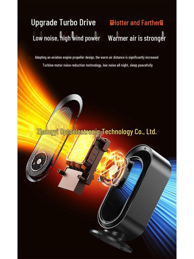 Hochleistungs-Energiespar-Touch-Control-Tischheizgerät