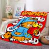 Garfield'S Cozy Adventure Flannel Blanket Super Soft Warm Cozy Blanket For Sofa Bed Office Travel Allseason Home Decor Gift